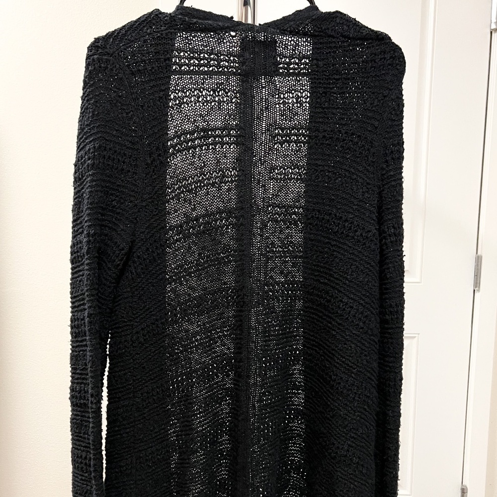 Abercrombie & Fitch, Black, Cardigan Sweater, XS